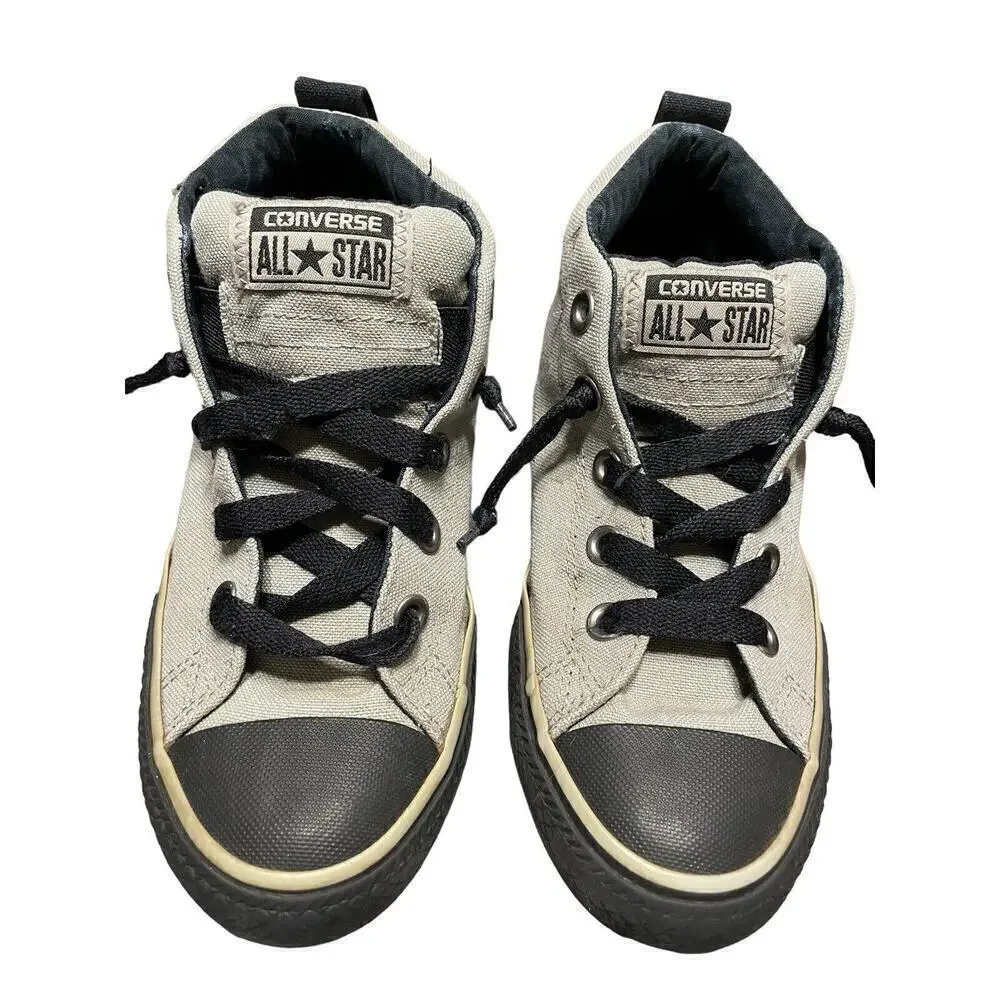 Converse All Star Low-Top Grey / Black Size 3 Sneakers